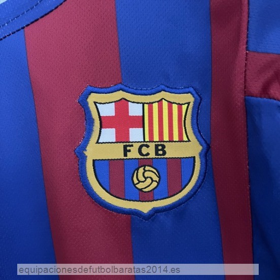 Nuevo 1ª Conjunto De Niños Barcelona Retro 2005 2006 Rojo Azul Baratas